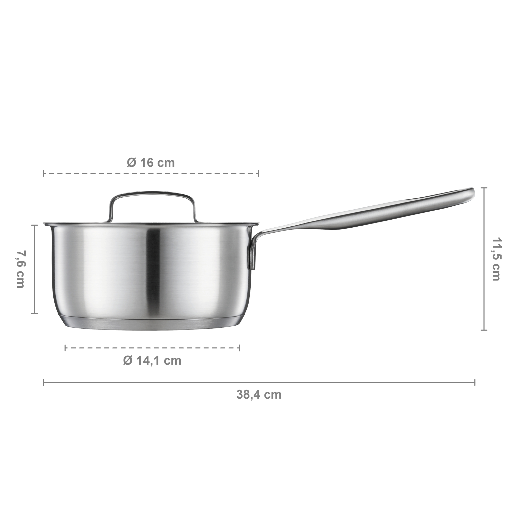 Fiskars All Steel kastrul 1.5l