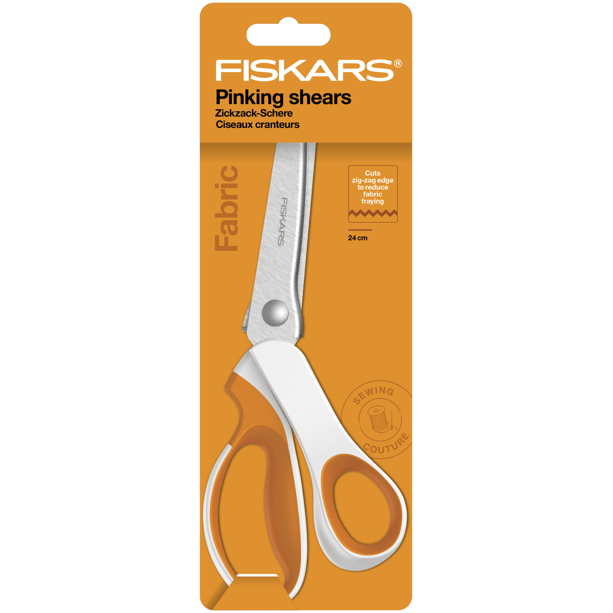 Fiskars Softgrip™ sik-sak käärid