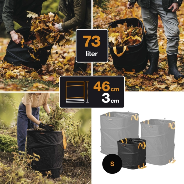 160018 1028371_Fiskars Ergo™ PopUp lehekott S 73 L_1