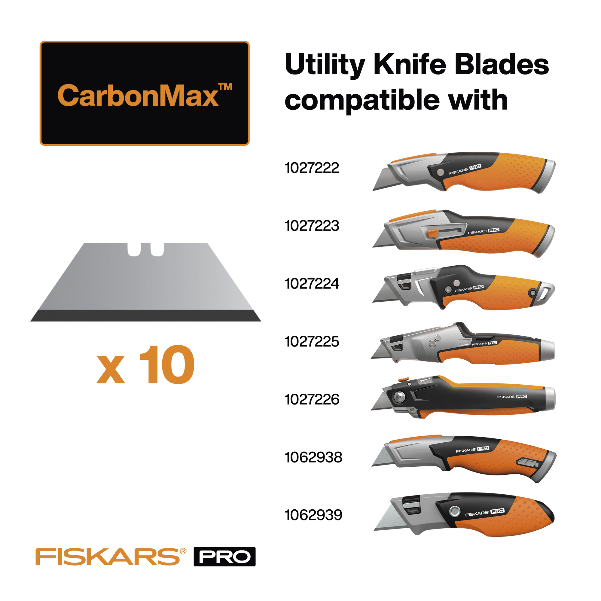 170148 1027230_Fiskars CarbonMax trapets varutera 10tk_1