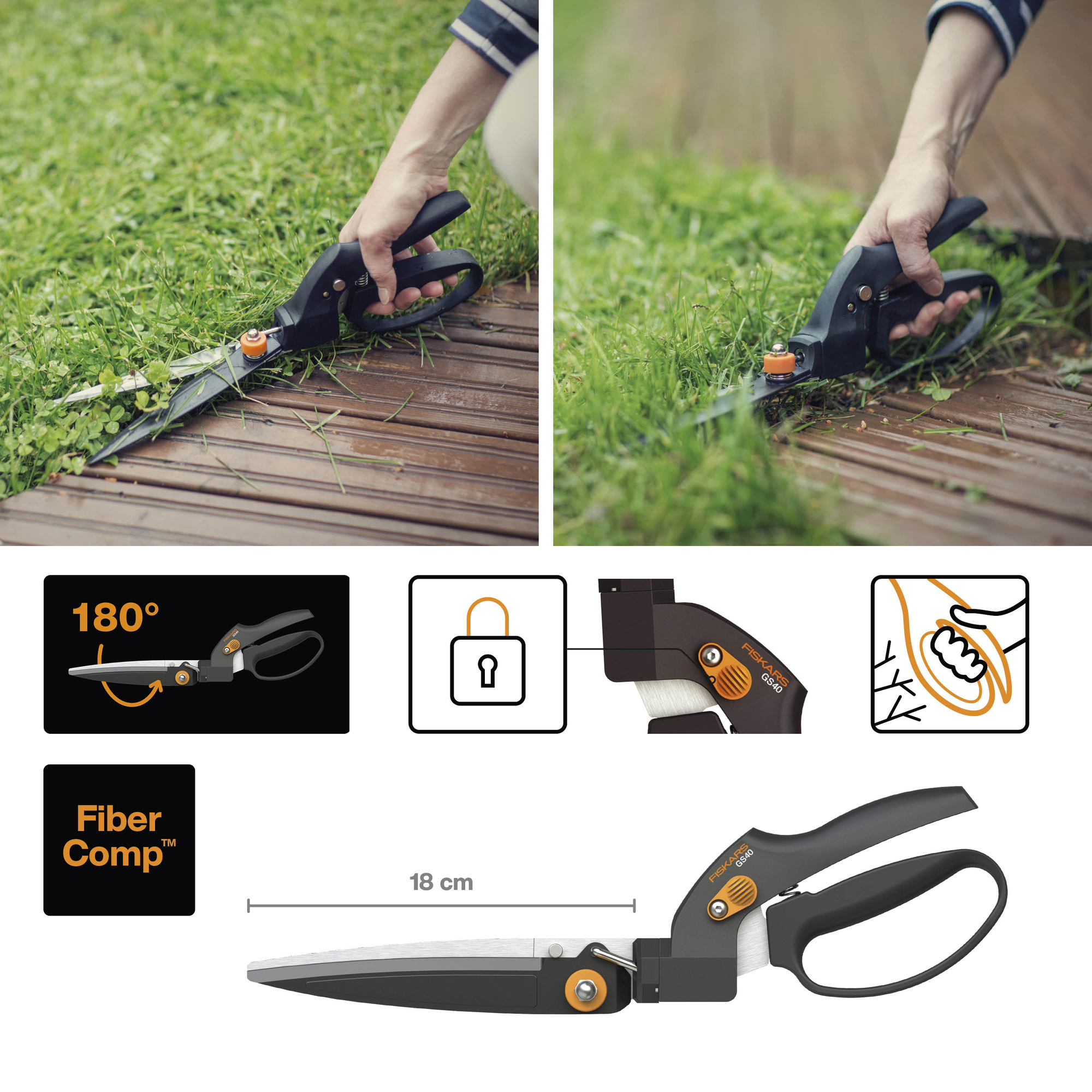 F-112010 1023632_Fiskars SmartFit murukäärid GS40