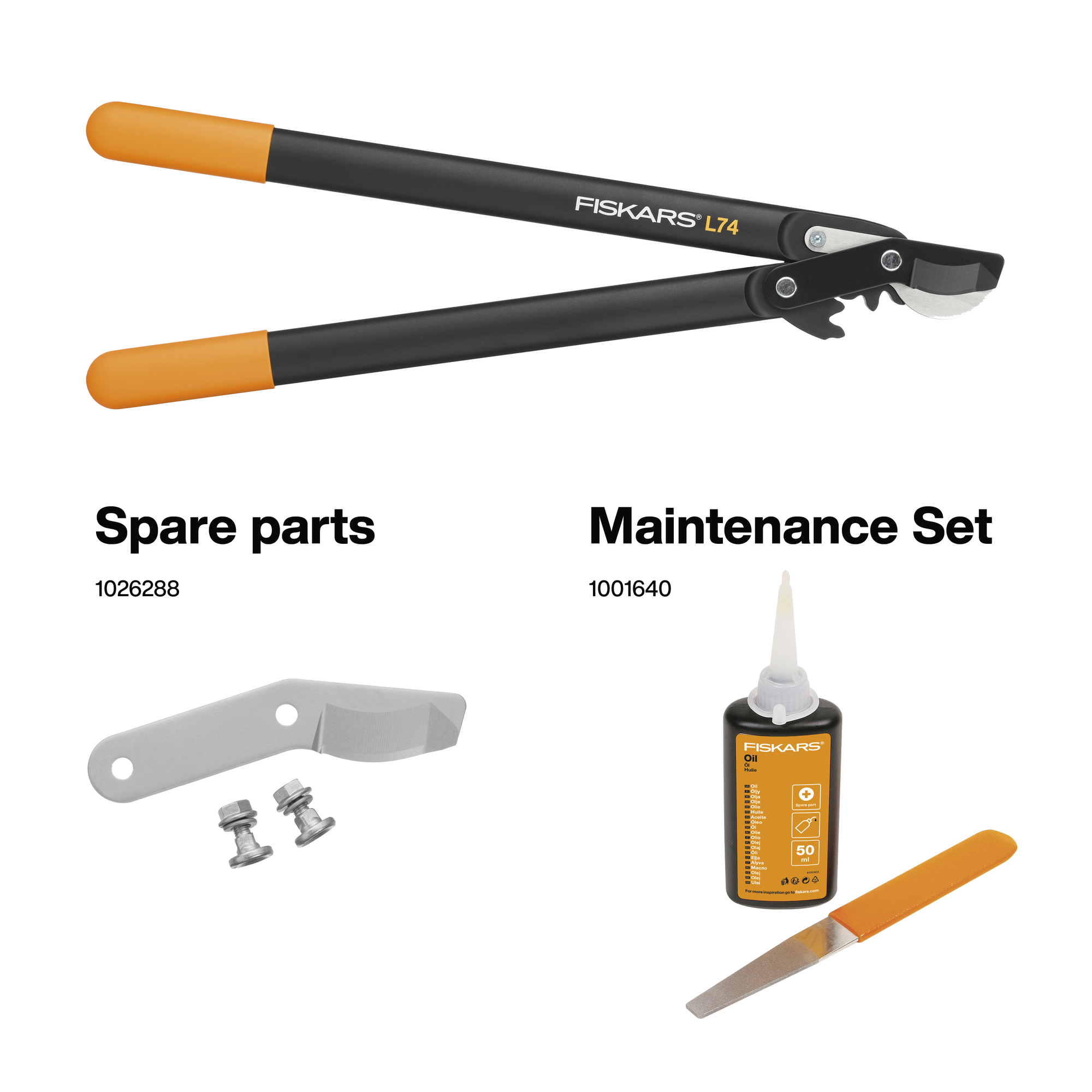 F-112290 1000582_Fiskars PowerGear lõikur M L74_1