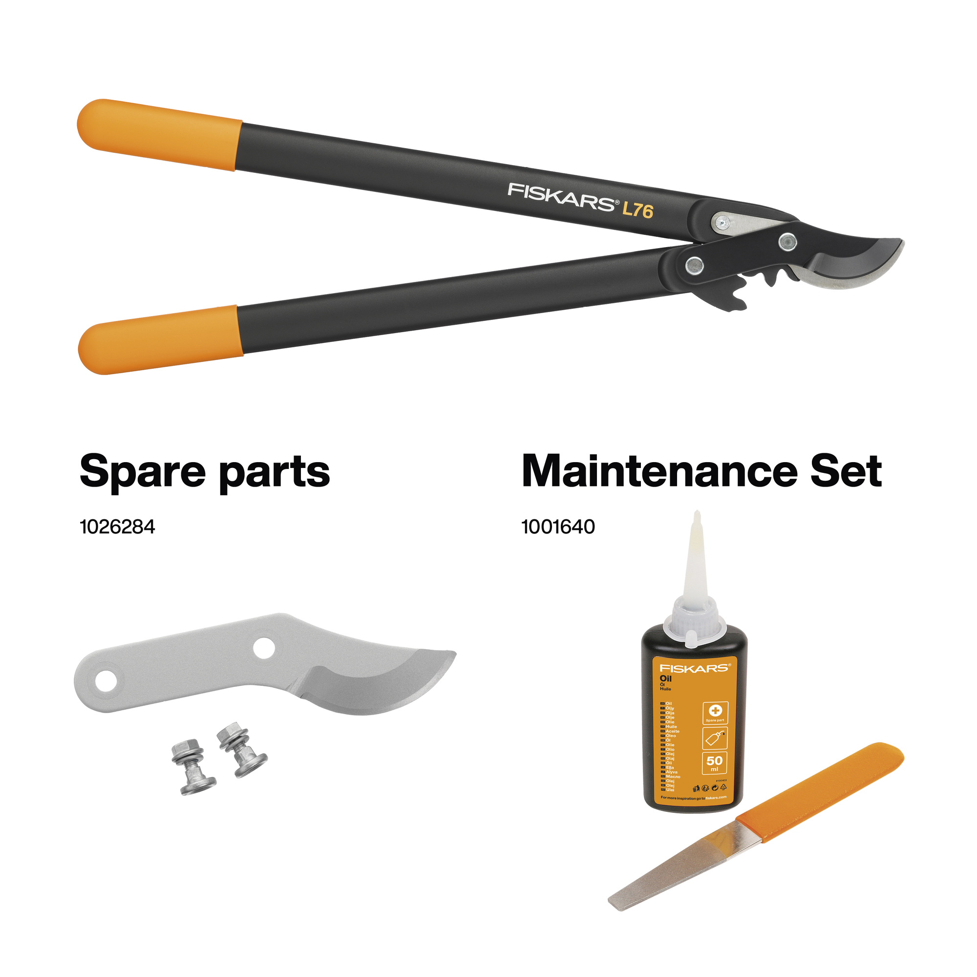 F-112300 1001553_Fiskars PowerGear lõikur M L76