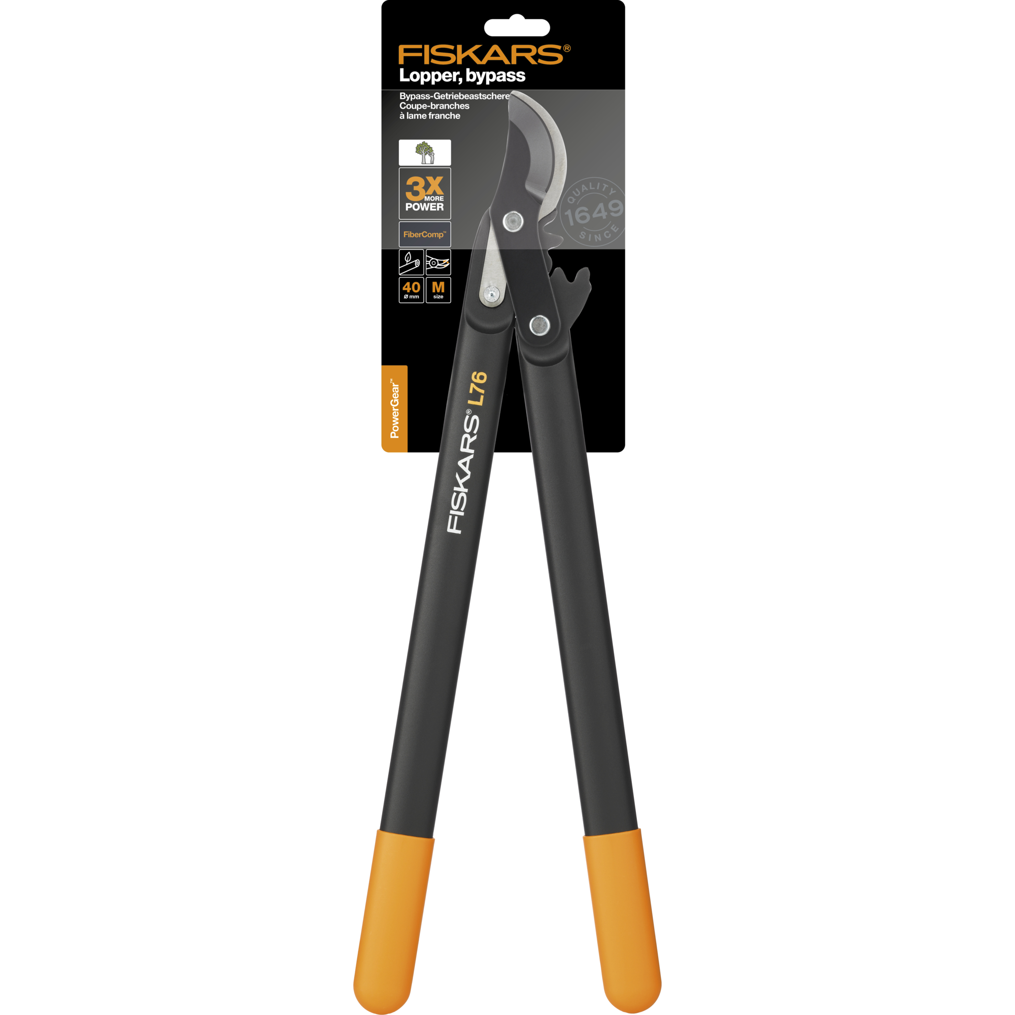 F-112300 1001553_Fiskars PowerGear lõikur M L76