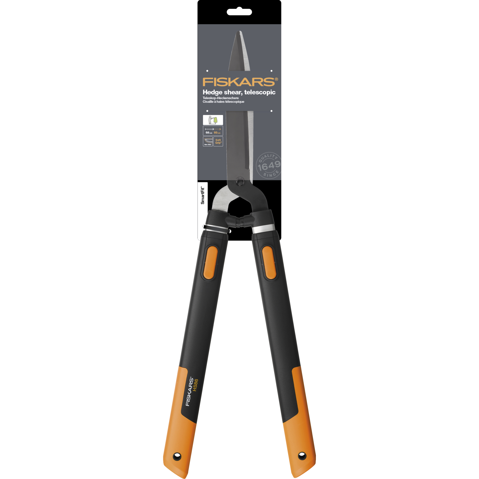 F-114800 1013565_Fiskars SmartFit teleskoop hekikäärid HS86_1