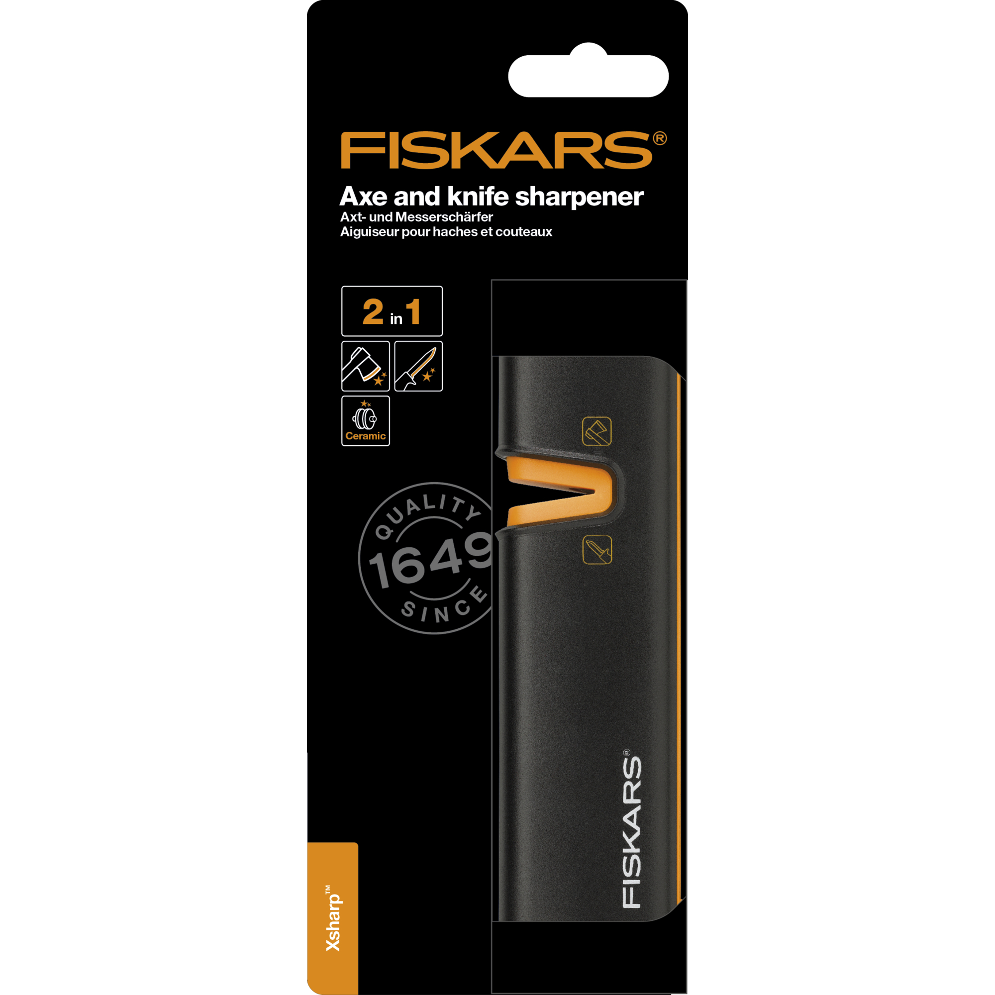 F-120740 1000601_Fiskars Xsharp kirve- ja noateritaja_1