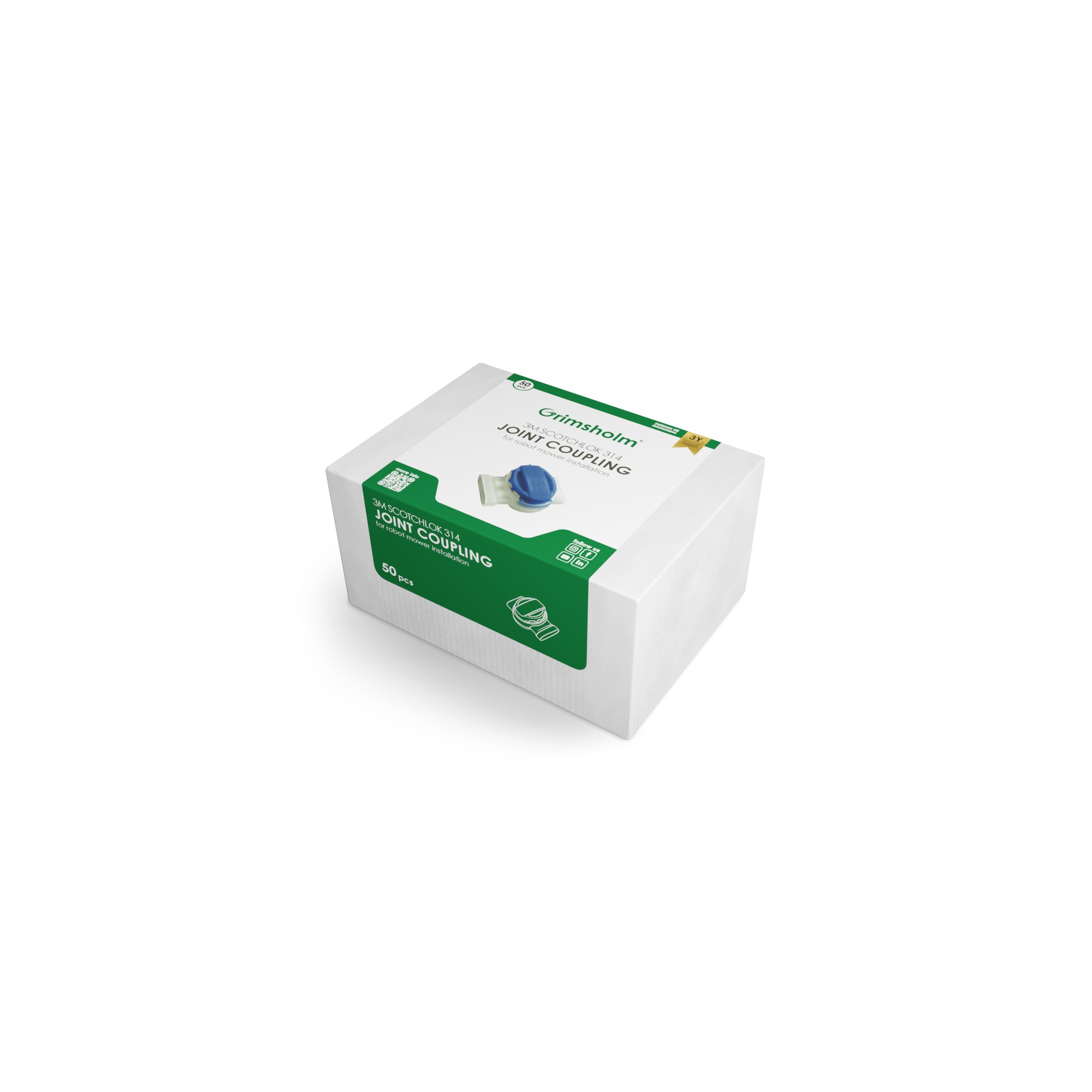 215 Grimsholm kaabli liitmik 3M Scotchlok 314 50tk