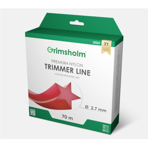 615 Grimsholm trimmerijõhv täht punane 2.7 mm 70 m