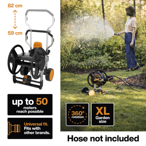 Fiskars voolikukäru XL