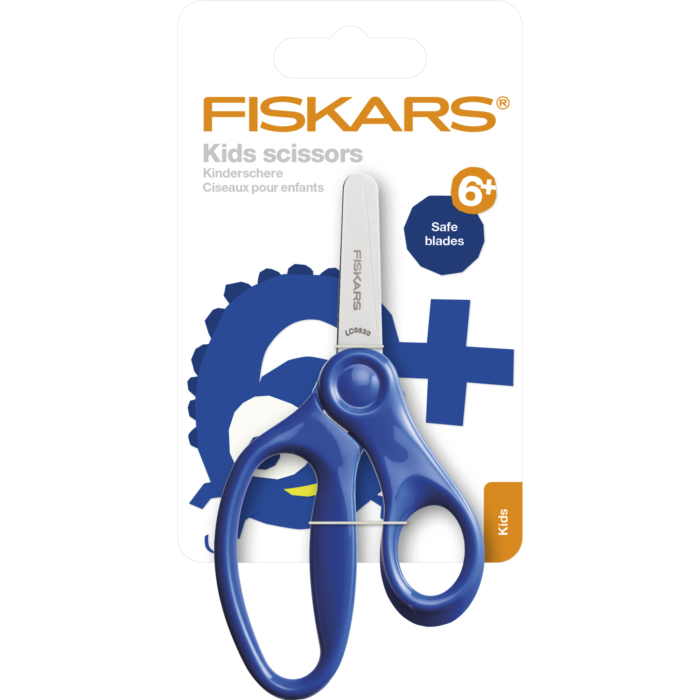 Fiskars lastekäärid 13 cm sinine