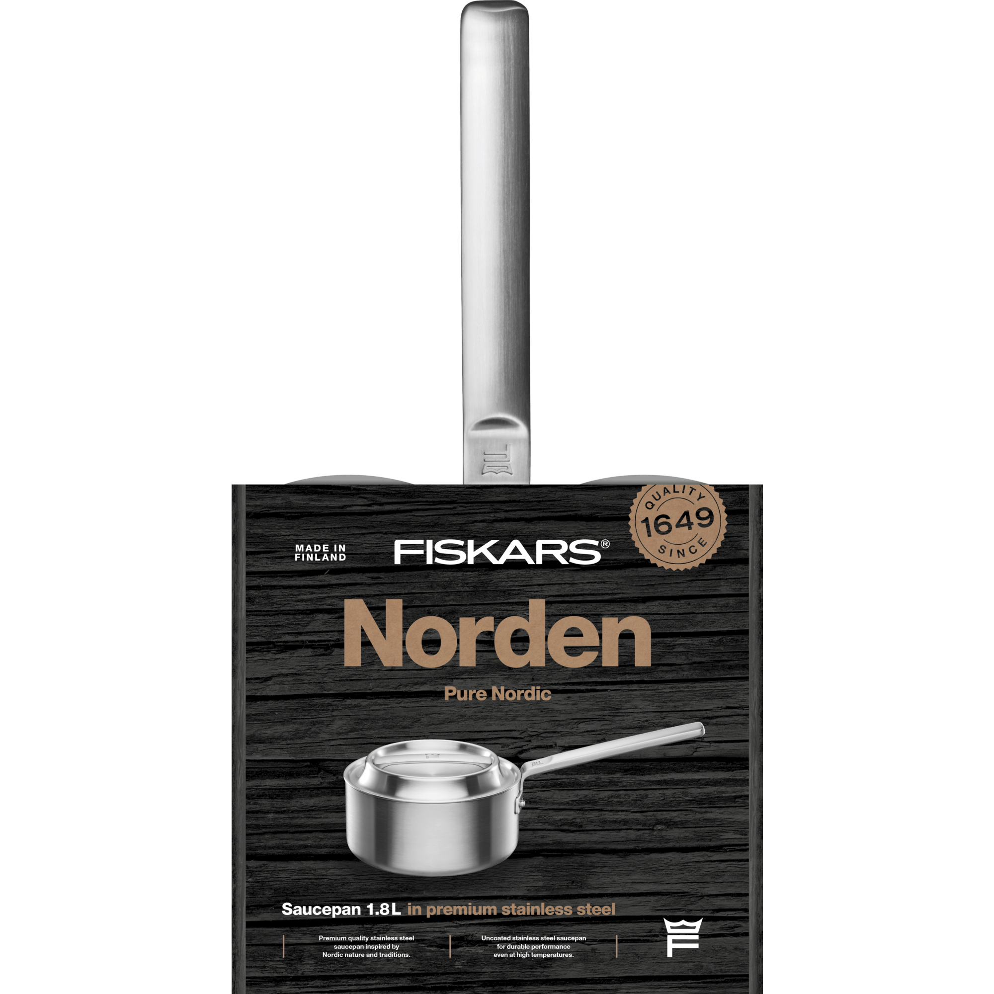 FISKARS NORDEN STEEL KASTRUL 1.8L