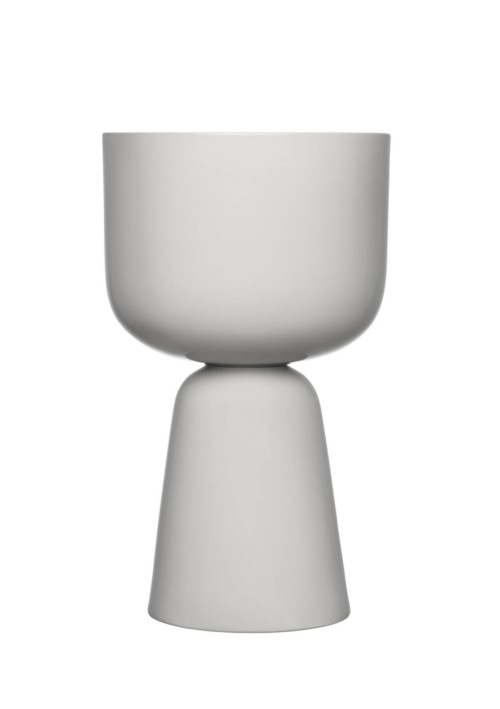 Iittala Nappula lillepott 230X155mm helehall