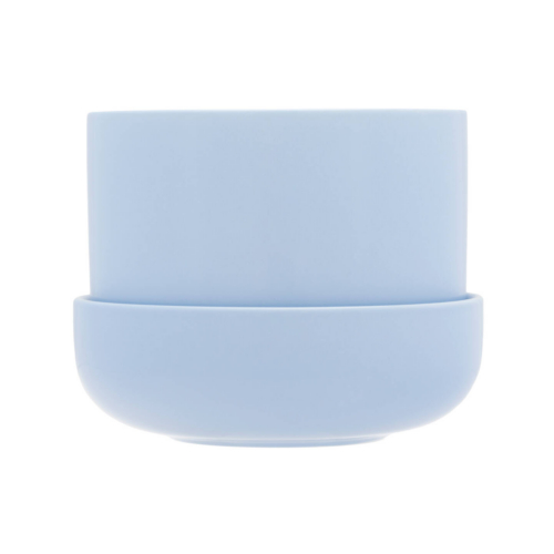 Iittala Nappula alusega lillepott 170X130mm veesinine