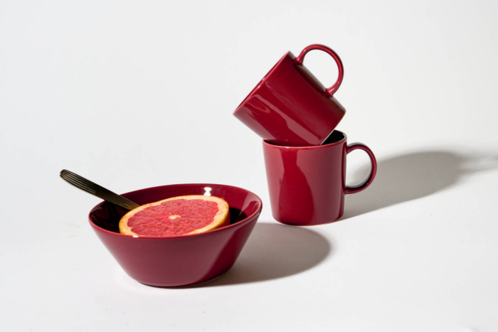 IITTALA TEEMA KRUUS 0.3L KIRSIPUNANE