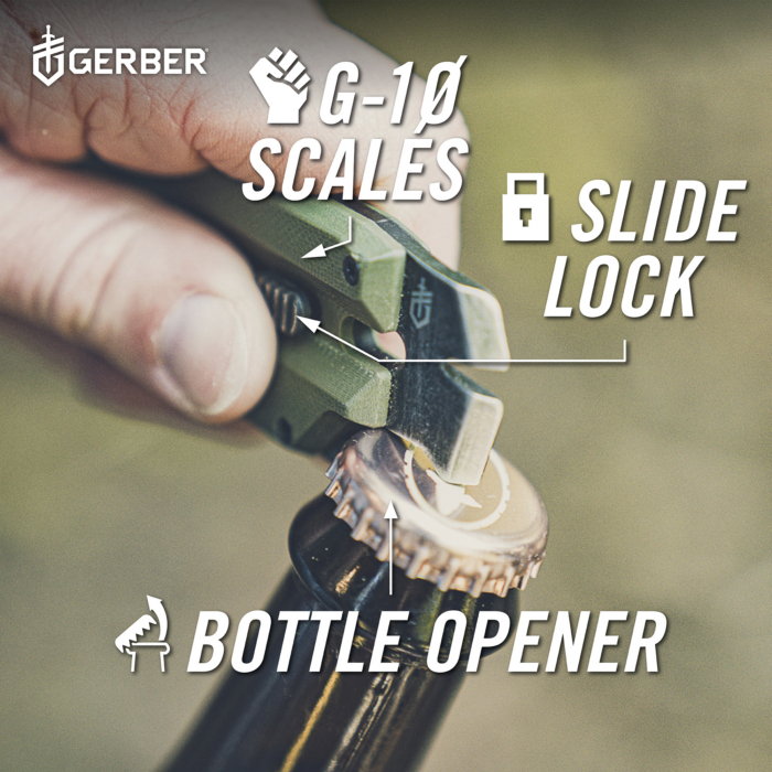31-003744 1048062 Gerber Prybrid Utility OD green multitööriist
