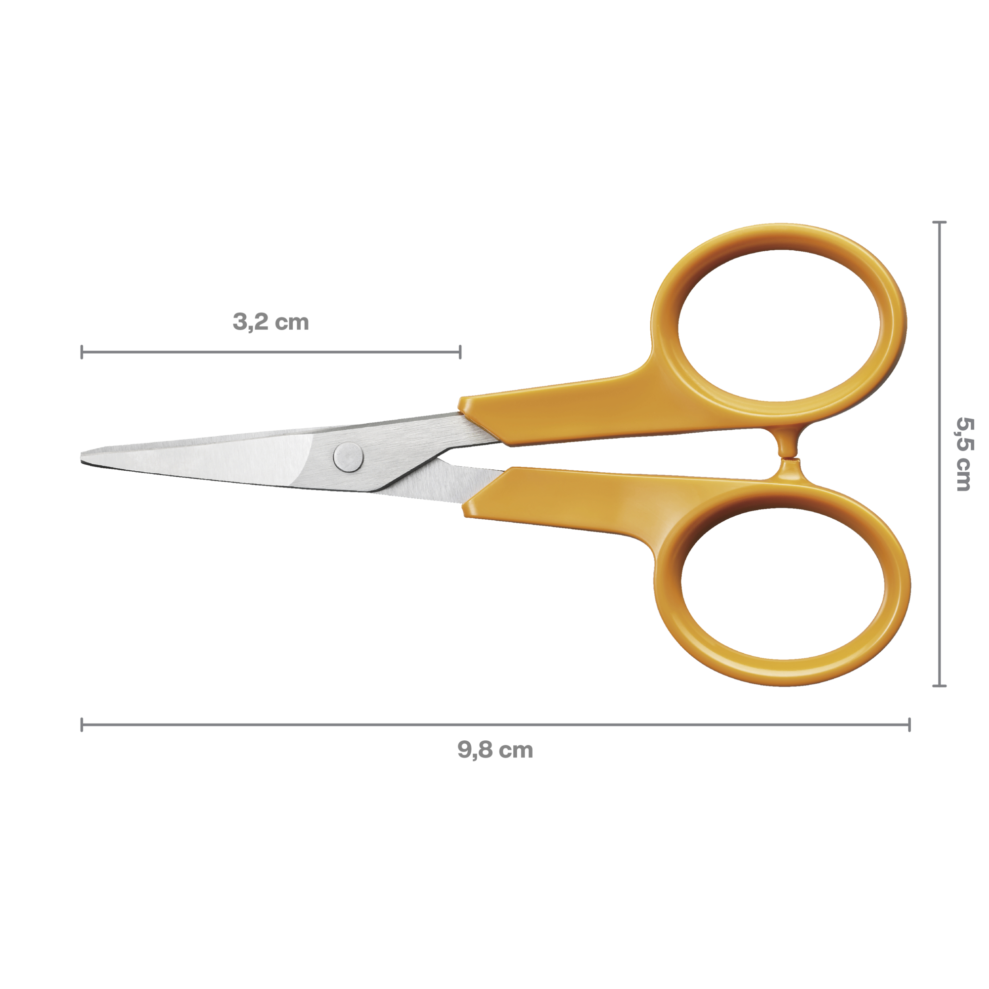 Fiskars Classic maniküürikäärid kaardus 10cm