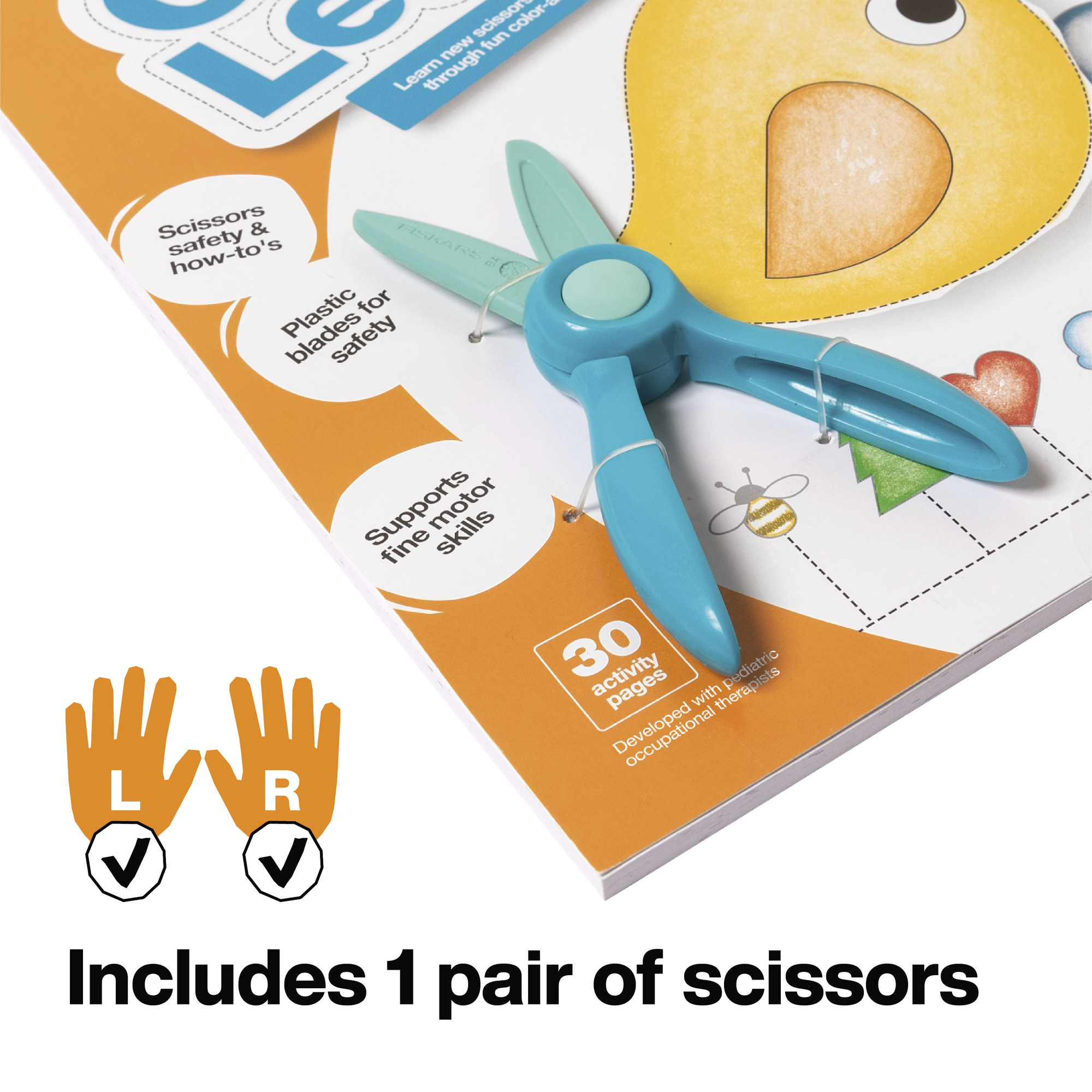 FISKARS ALGAJA KÄÄRID JA TEGELUSRAAMAT 2+