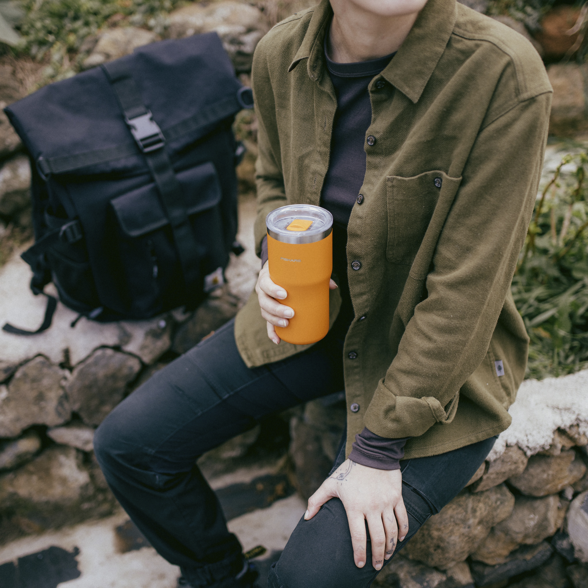 F-170756 1078761_Fiskars on-the-go termostass 0.5L oranž_1