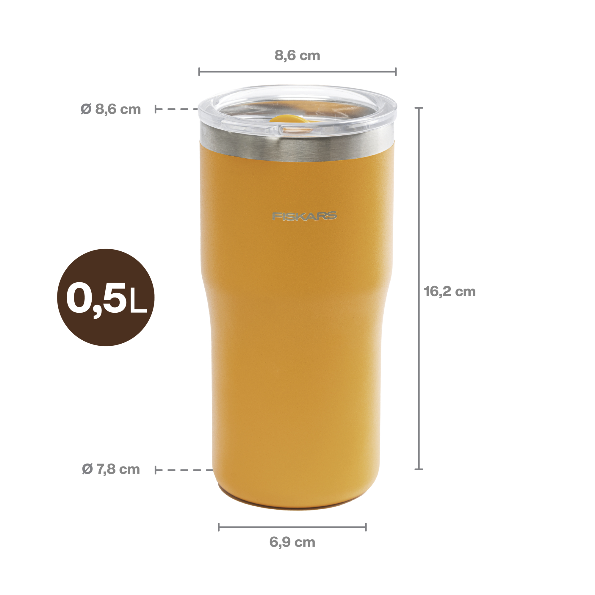 F-170756 1078761_Fiskars on-the-go termostass 0.5L oranž_1