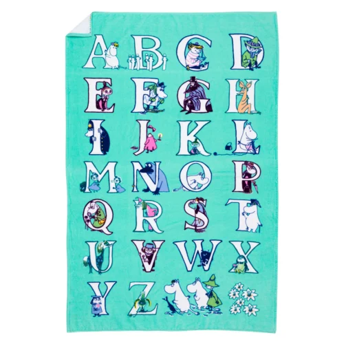 Muumi saunalina Tähestik