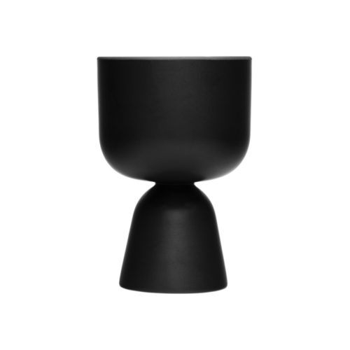 Iittala Nappula lillepott 190X125 mm must matt