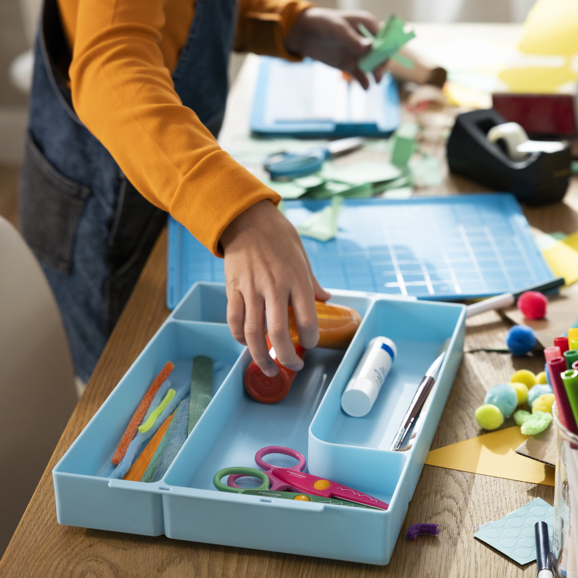Fiskars loovustarvete kast lastele