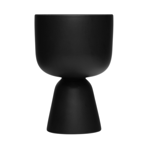 Iittala Nappula lillepott 230X155mm must matt