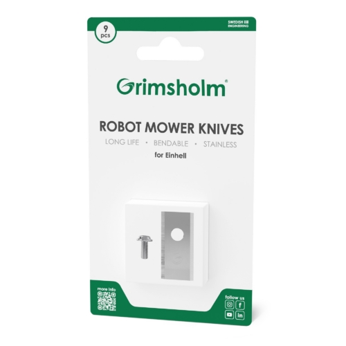 1175 Grimsholm lõiketerad robotniidukile Einhell