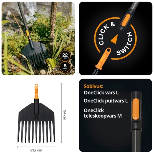 139063 1082704_Fiskars OneClick muru- ja lehereha S (1)