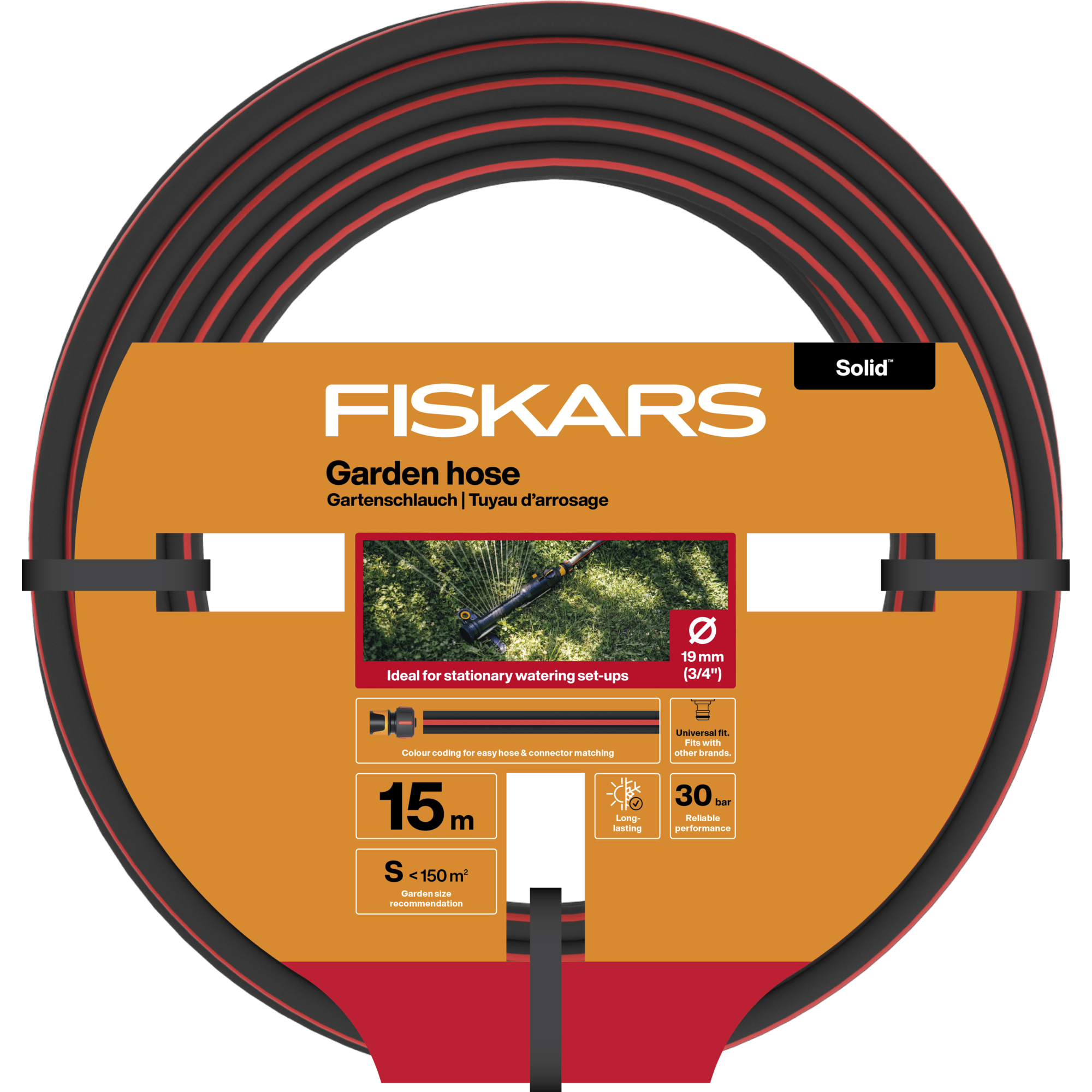170697 1076061_Fiskars Solid kastmisvoolik 19 mm 15 m