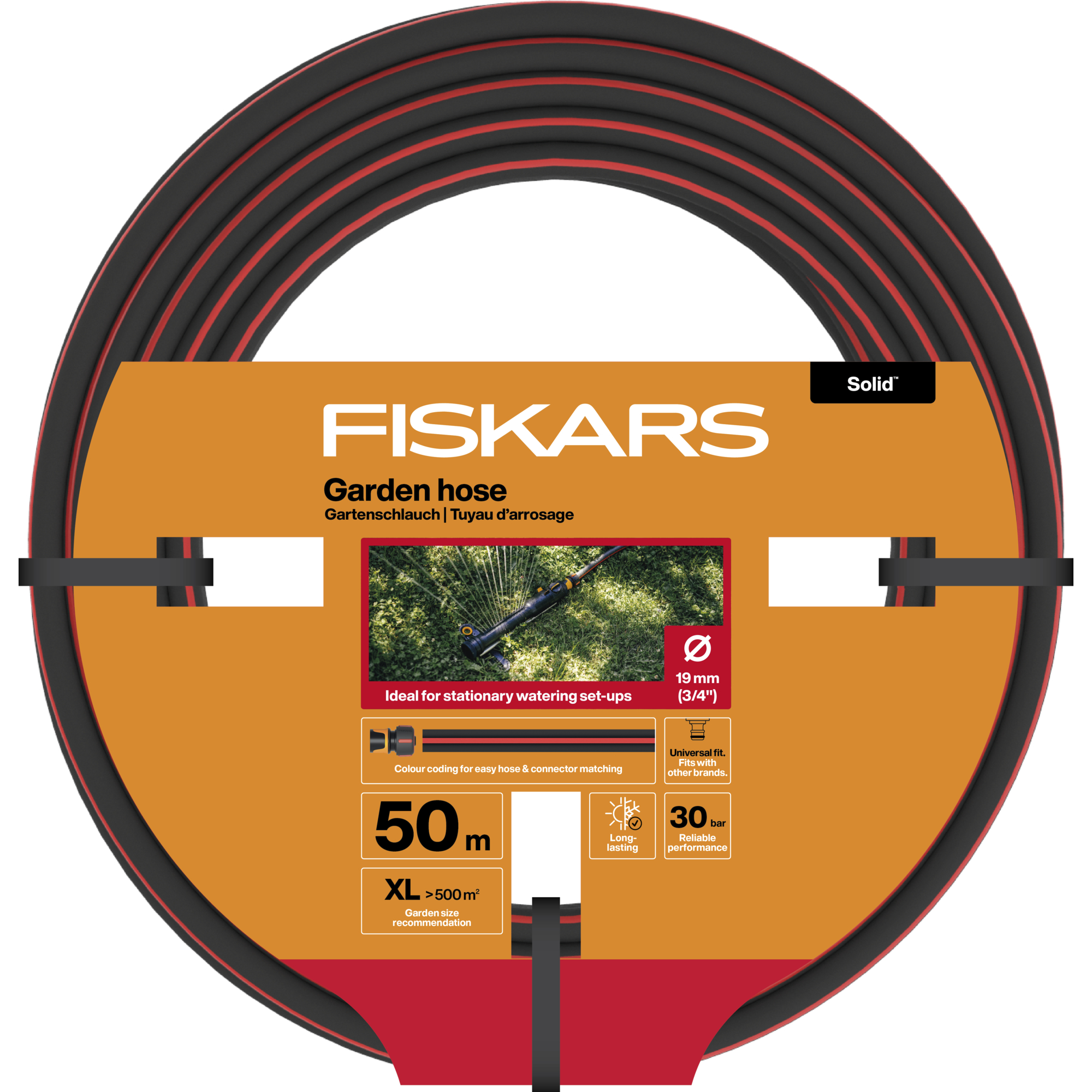 170699 1076063_Fiskars Solid kastmisvoolik 19 mm 50 m