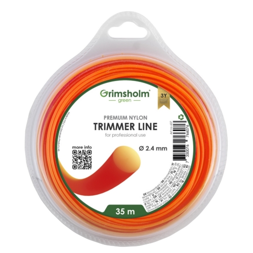 Grimsholm trimmijõhv ümar oranž 2.4mm 35m 607
