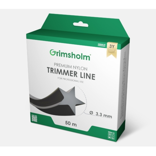 Grimsholm trimmijõhv täht must 3.3mm 50m 623
