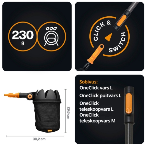 139030 1080692_Fiskars OneClick puuviljakorjaja