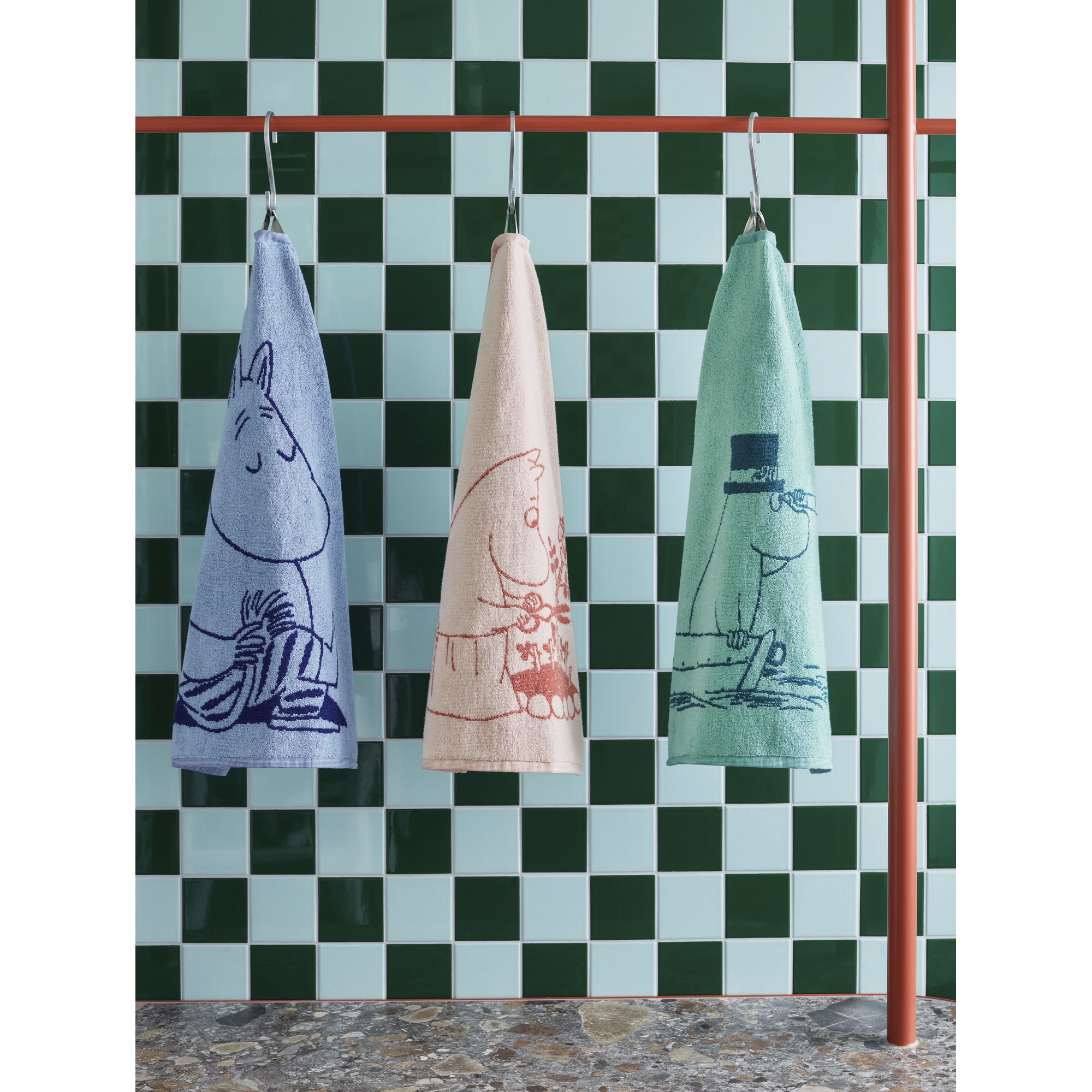 MUUMI RÄTIK 50x70CM MUUMIPAPA SINAKASROHELINE